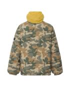 Doudoune Réversible Snowty jaune/militaire