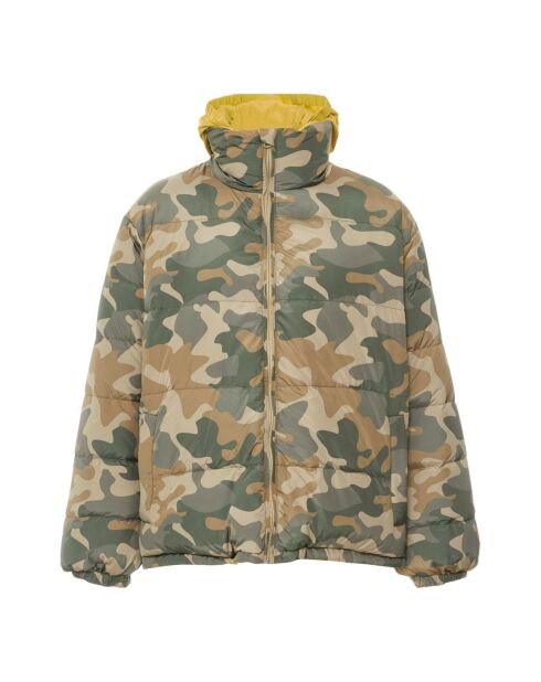 Doudoune Réversible Snowty jaune/militaire