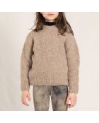 Pull en Laine Merinos Lona beige