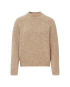 Pull en Laine Merinos Lona beige
