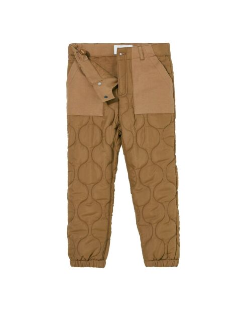 Pantalon Matellassé Alex camel