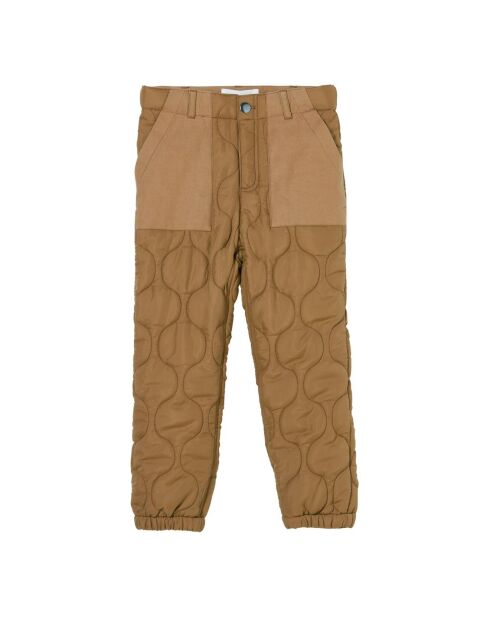 Pantalon Matellassé Alex camel