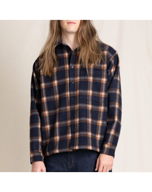 Sur-chemise Dova bleu marine