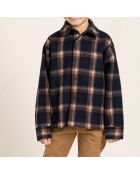Sur-chemise Dova bleu marine