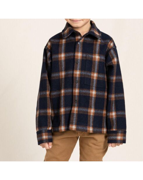 Sur-chemise Dova bleu marine