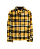 Chemise à Carreaux Dunkan jaune