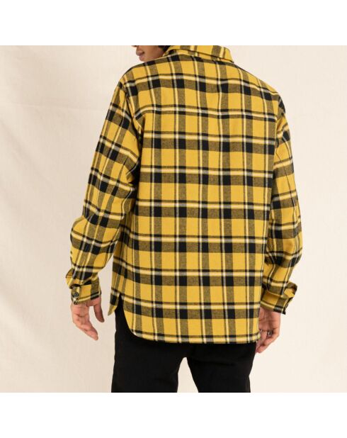 Chemise à Carreaux Dunkan jaune