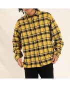 Chemise à Carreaux Dunkan jaune
