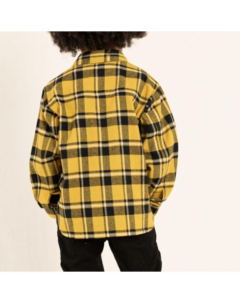 Chemise à Carreaux Dunkan jaune