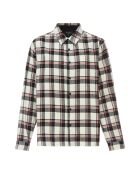 Chemise à carreaux Dunkan noir/blanc