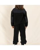 Jogger Sherpa Bi-matière Connie noir