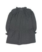 Robe Boble Plumeti gris anthracite
