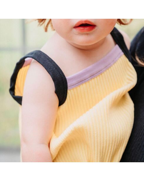 Combishort Kit en Coton Bio jaune