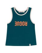 Débardeur Poe en Coton Bio bleu vert