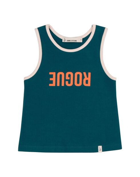 Débardeur Poe en Coton Bio bleu vert