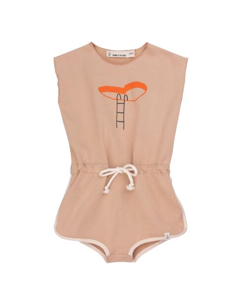 Combinaison en Coton bio Ziggy beige