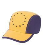 Casquette Hamster jaune/bleu