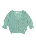 Cardigan en Lin mélangé Romantic vert