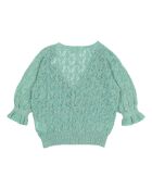 Cardigan en Lin mélangé Romantic vert