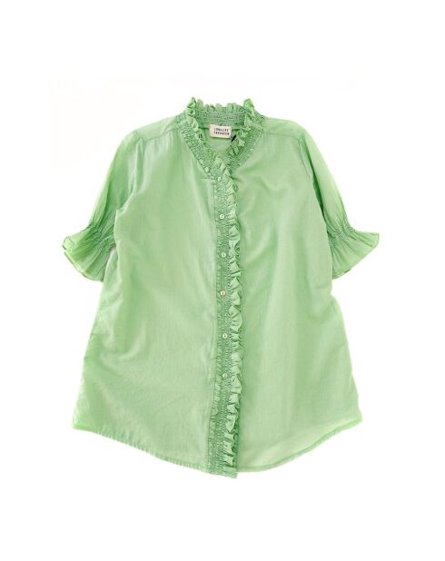 Robe en Coton Bio Zoé verte