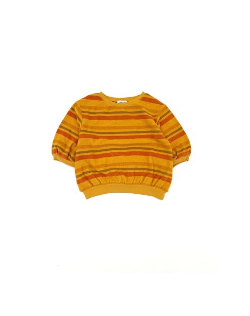 Sweat Manches Courtes Coton Bio multicolore
