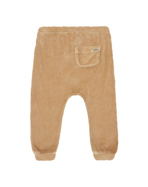 Sarouel Velours en Coton Bio beige