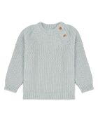 Pull en Laine mélangée Rice bleu gris