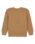Pull en Laine mélangée Rice camel
