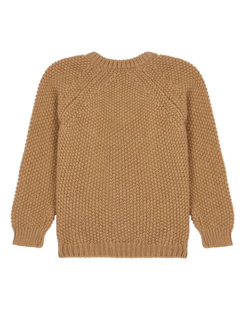 Pull en Laine mélangée Rice camel
