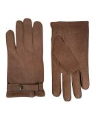 Gants en Cuir Hastra taupe