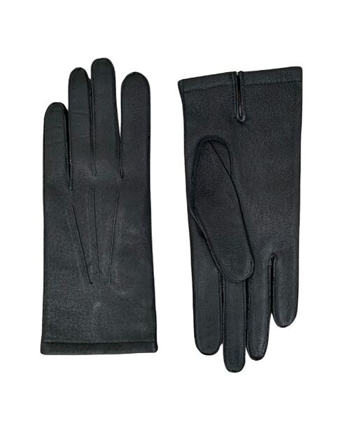 Gants en Cuir Rivoli noirs