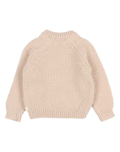 Pull en Laine mélangée Rice écru