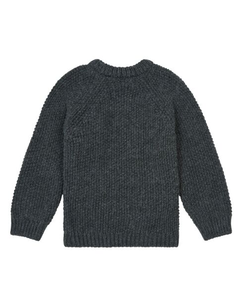 Pull en Laine mélangée Rice gris anthracite