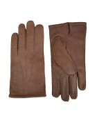 Gants en Cuir Rivoli taupe