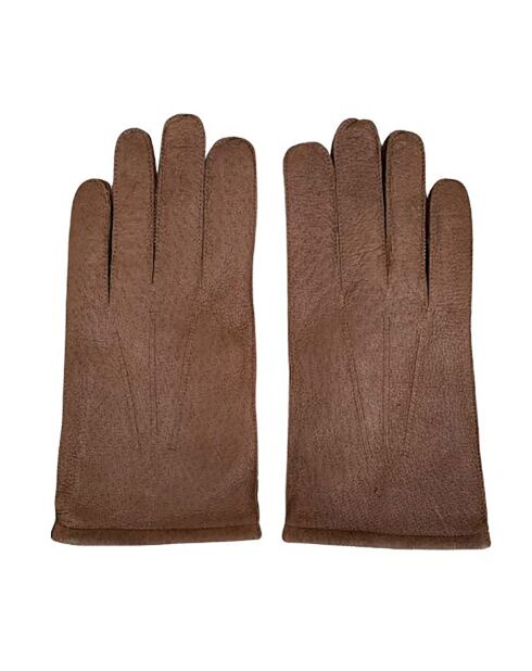 Gants en Cuir Rivoli taupe