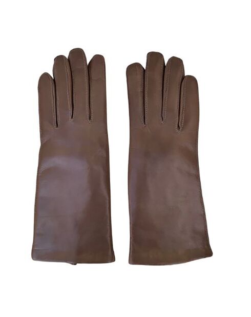Gants en Cuir d'Agneau St Honoré taupe