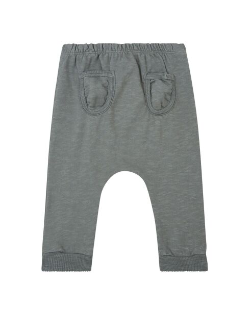 Sarouel Molleton Bio gris