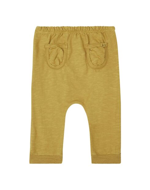 Sarouel Molleton Bio ocre