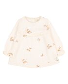 Robe en Gaze de Coton Bunny écrue
