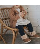 Robe en Gaze de Coton Bunny écrue