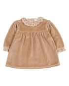 Robe Velours Coton Bio beige