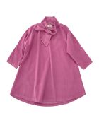 Abito in cotone biologico rosa fucsia