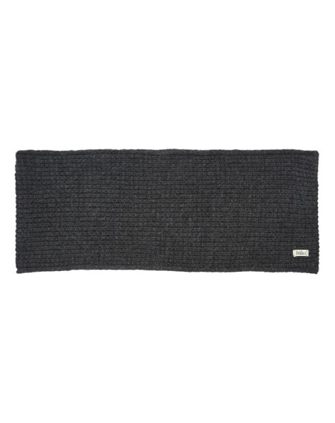 Snood en Laine mélangée gris anthracite