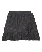 Jupe Gaze de Coton Bio Lurex gris anthracite