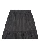 Jupe Gaze de Coton Bio Lurex gris anthracite