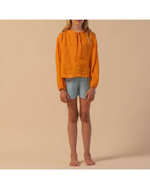 Blouse orange