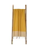 2 XXL Ericeira Cotton Foutas safrangelb - 200x200 cm