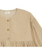 Robe Velours Côtelé Romance beige