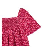 Robe Fleurs Upcycling fushia