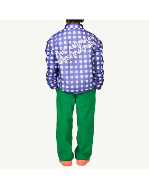 Leggings verdi in misto lana di pollo